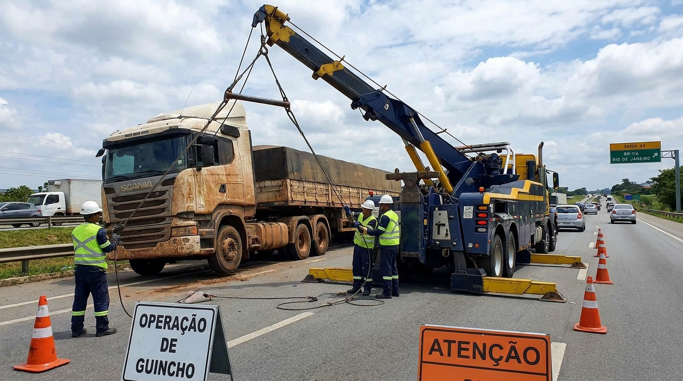 Guincho para Caminhão em Barueri‑SP