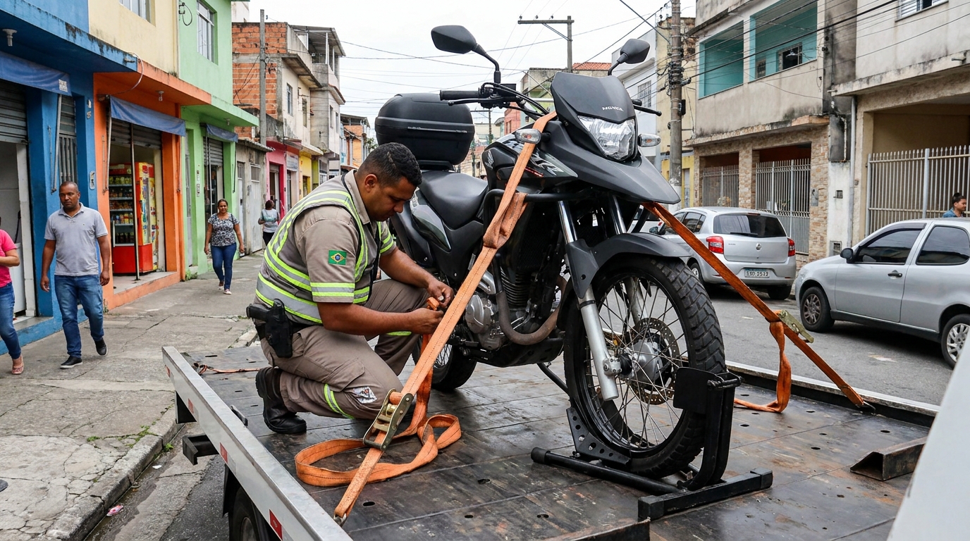 Guincho para Moto em Barueri‑SP