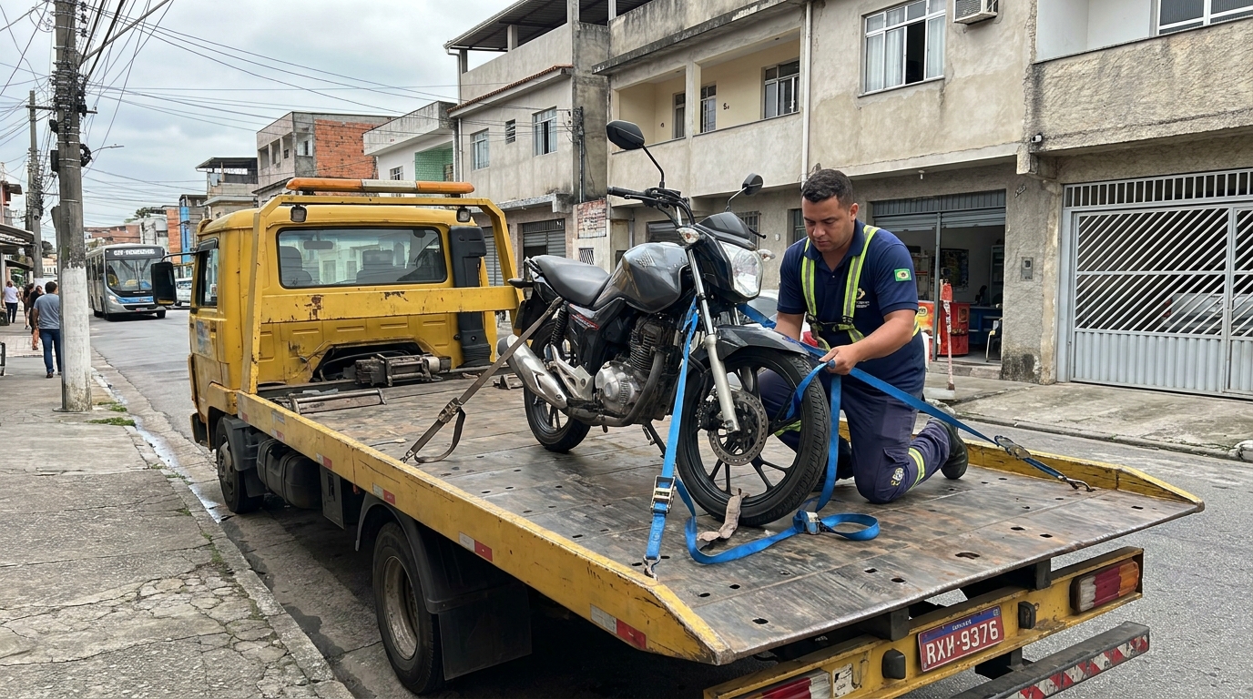 Guincho para Moto em Barueri‑SP