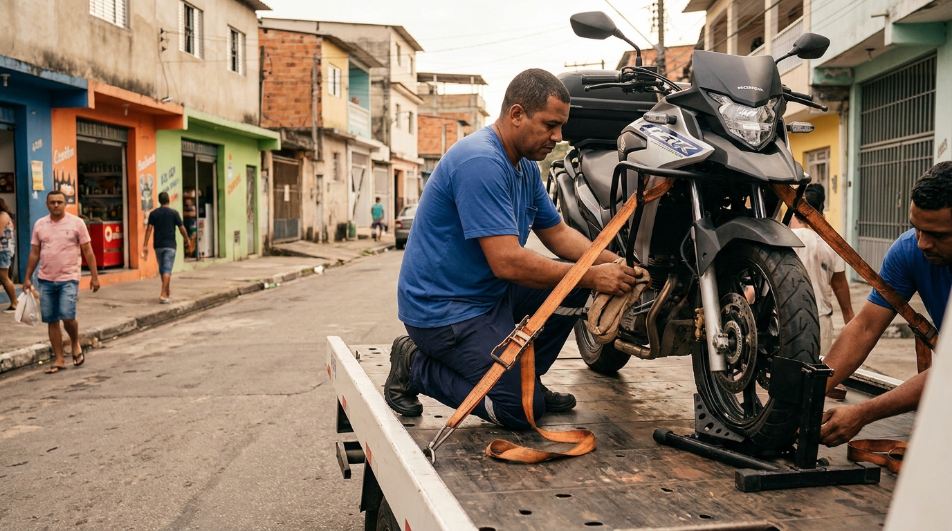 Guincho para Moto em Barueri‑SP